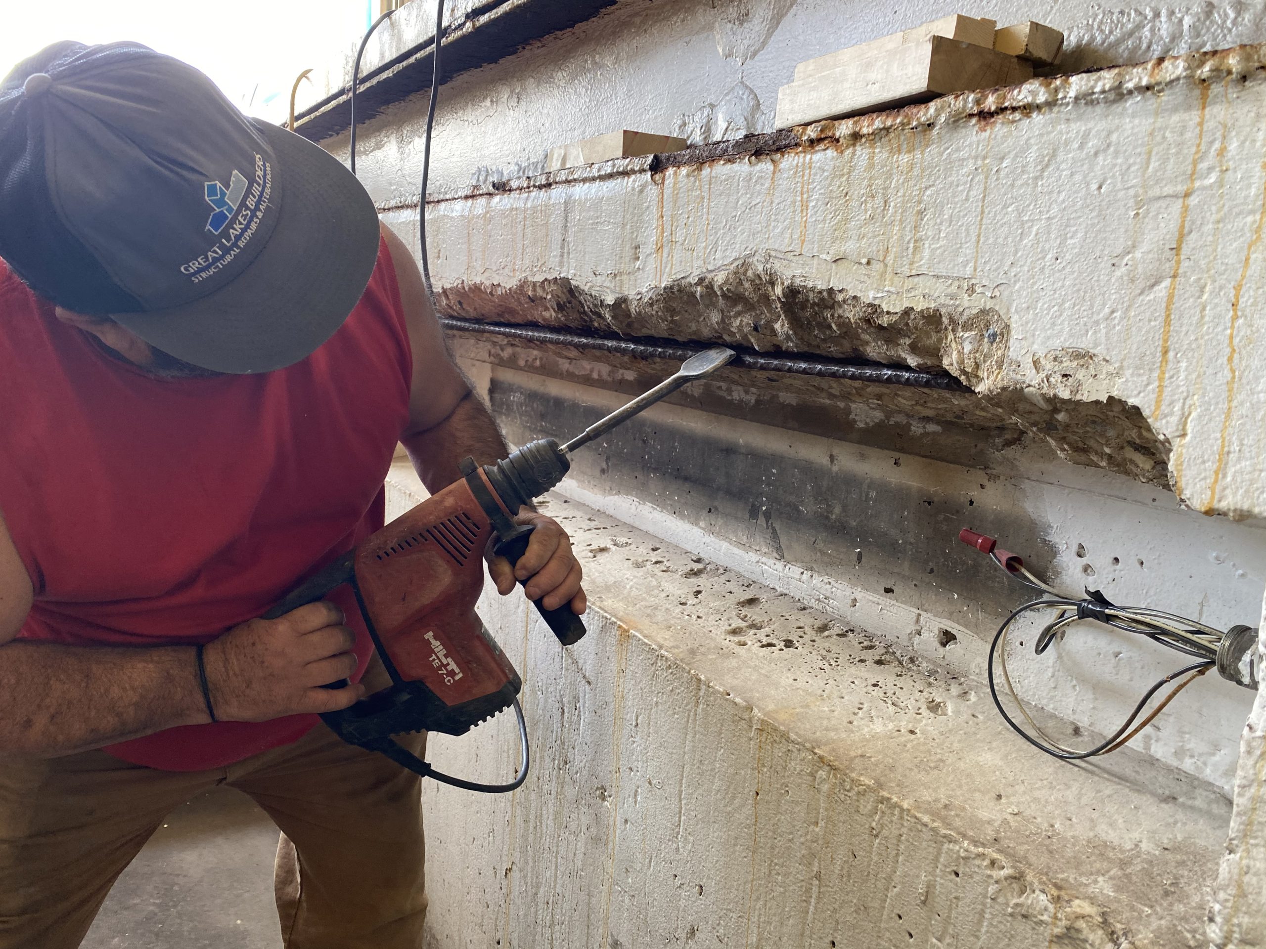 waterproofing techniques such as membrane systems or crystalline coatings